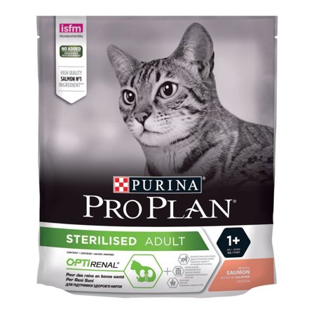 Purina Pro Plan Sterilised Gatto Crocchette Salmone Sacco 400g