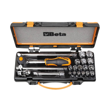 Kit Chiavi a Bussola Esagonali Beta Tools 21 Pezzi
