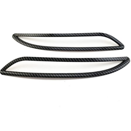 Dekorativ ram för dimljus bak, i kolfiber, till MG 6 MG6 2020 2021