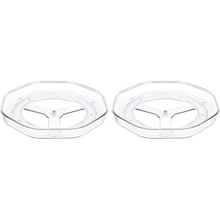 2 kpl pyörivä keittiökaapin tarjotin 360° pyörivä - Keittiö