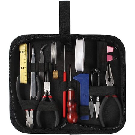 Verktøysett for smykkelaging 22 deler Smykkereparasjon, håndverk og fiksing