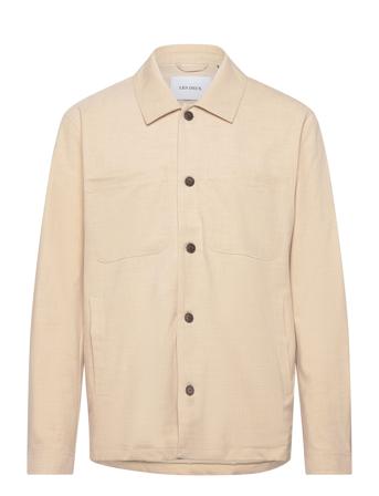 Marseille Twill Jacket Tops Sweat-shirts & Hoodies Sweat-shirts Cream Les Deux