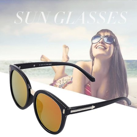 Mote Kvinner Piler Cat Eye Pil Speil Solbriller Kvinner Solbriller