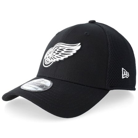 New Era - NHL Sort flexfit Kasket - Detroit Red Wings 39THIRTY Eg Neo Black/White Mesh Flexfit @ Hatstore