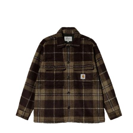 Carhartt Wip, Shirts Bruin, Heren, Maat:S,polyester
