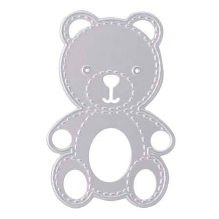 Björn Skärande Stansar Schablon Scrapbook Papper Kort Prägling Dekorativ Dekor