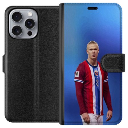Kompatibelt Lommeboketui til Apple Apple iPhone 16 Pro Max Erling Haaland Manchester City Norge fotball angriper toppspiller utrolig målproduksjon kr