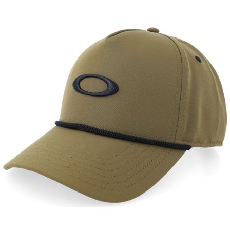 Oakley - Grön adjustable Keps - Ellipse Rope Hat Army Green A-frame Adjustable @ Hatstore