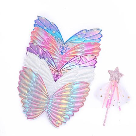 Butterfly Fairy Wings För Toddler Till Halloween Blue