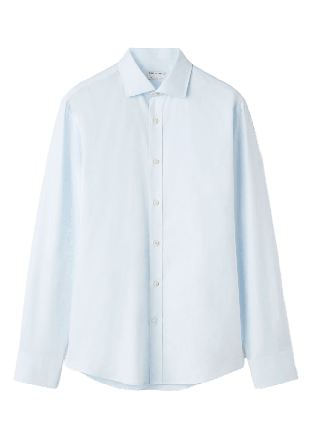 Tiger of Sweden Adley C Shirt Stand-Up Collar Skjortor Herr Blå 40