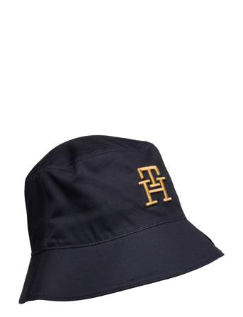 Th New Prep Badge Bucket Accessories Headwear Bucket Hats Tummansiniset Tommy Hilfiger
