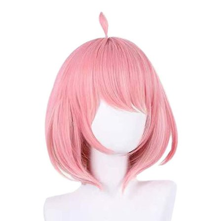 Japansk Anime Cosplay Parykk Rollespill Parykk med Lugg Anime Figurer Cosplay Kostyme Tilbehør
