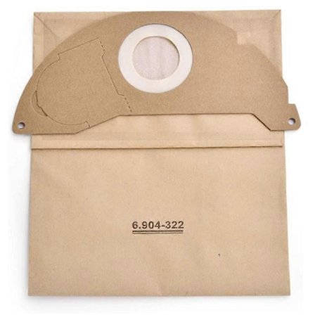 5/10 stk. Støvsuger Filter Støvpose Opsamlingspose Affaldspose 6.904-322.0 Støvsugerposer Til Karcher A2004 WD2 Støvsuger Dele (Fww)