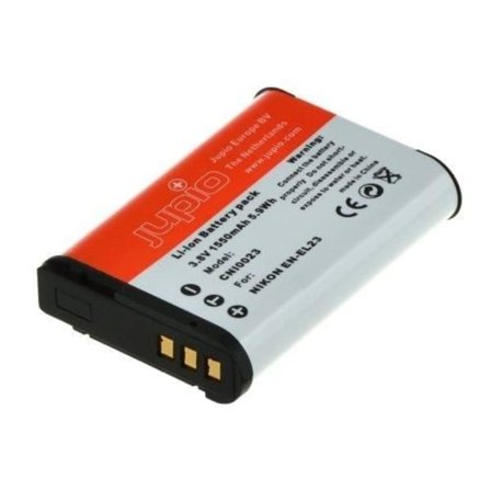 Batteri - JUPIO - EN-EL23 - 1550 mAh - Lithium-Ion - Kompatibel med Coolpix P600/P610/P900