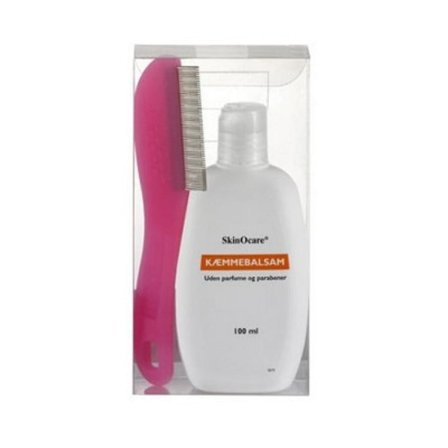 SkinOcare SkinOcare kæmmesæt (kam & balsam) 1 stk., Medicin & Pleje, Lus, Kæmmebalsam