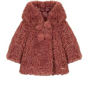 Tartine et Chocolat Vieux Rose Faux Fur Jacket 3 Years - Coats and jackets - 3 years - Pink