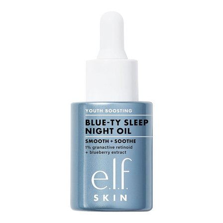e.l.f. Youth Boosting Blue-ty Sleep Night Oil 30 ml, Skincare, Masker, Natmasker