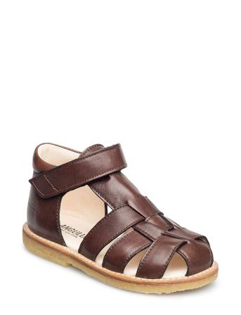 Sandals - Flat - Closed Toe - Shoes Summer Shoes Sandals Ruskea ANGULUS
