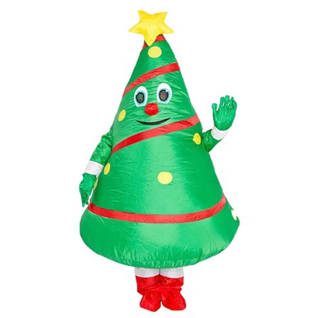 Oppusteligt julekostume, Halloween-kostume, Cosplay-kostume