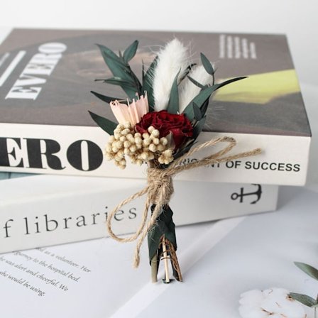 Evig Blomst Tørret Blomst Festival Gave Mini Lille Blomsterbuket Aromaterapi Flaske Brystblomst