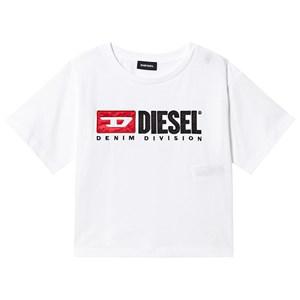 Kids - Diesel White Branded T-Shirt 12 years - Tops - 12 years - White