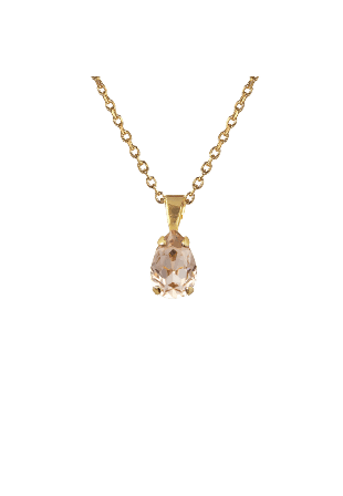 Caroline Svedbom Petite Drop Necklace Halsband Dam Guld ONESIZE