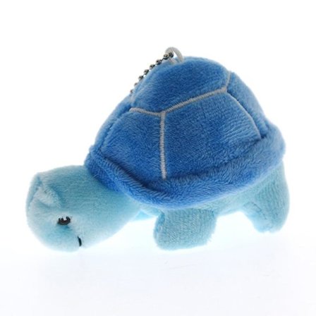 Simulaatiokilpikonnat Pehmolelu Söpö Sarjakuva Pehmoeläin Riipus Kevyt Avaimenperätarvike (FMY) Sininen