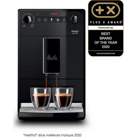 Espresso Kvarn - Melitta - PURISTA PURE BLACK - 15 bar - 1,2L - 8,73 kg