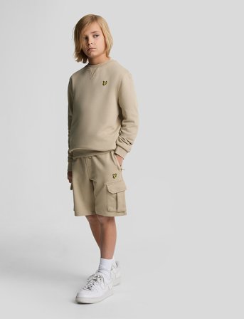Lyle & Scott Cargo Sweat Short - Beige - 170-176
