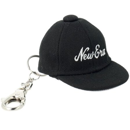 New Era - Svart Tillbehör - Ne Mini Cap Keychain Newera Black Fitted @ Hatstore
