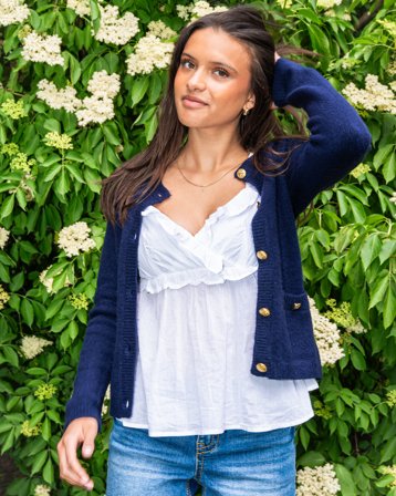 RYVLS Vera Strap Top Hvid Toppe/Bluser Pige - Kids Brand Store