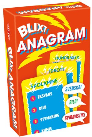 TACTIC Spel Blixt Anagram - Lyreco - Skola och förskola - Lekmaterial - Spel - Från 7 - 9 år