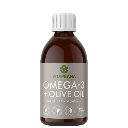 Vitaprana Omega-3 + Olivenolje 300 ml
