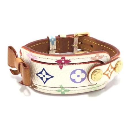 Louis Vuitton Vintage Pre-owned Canvas bracelets vit, Dam Vintage Smycken, Dam, Storlek: ONE SIZE