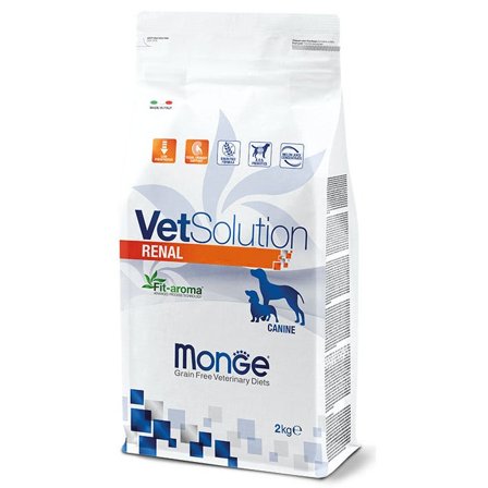 Monge VetSolution Renal Linea Veterinaria Cibo Secco Cani 2kg