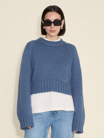 Holzweiler Chunky Sweater - Blue - Women's - L