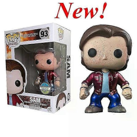 2025 NY FUNKO POP!!! Supernatural Sam #93 Blood Sam Winchester #93 Chase Model Action Figure Legetøj Ornament Gaver