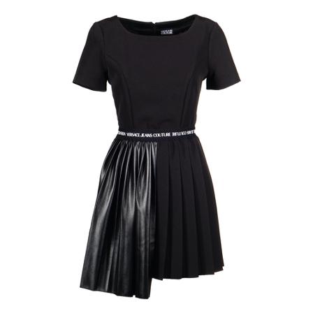 Versace Jeans Couture, Dress Czarny, Kobieta, Rozmiar: S