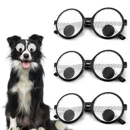 3 stk. Googly Eyes Briller Sjov Rystende Øjne Briller Kæmpe Googly Briller Spilopper Rekvisit Sjovt Kostume