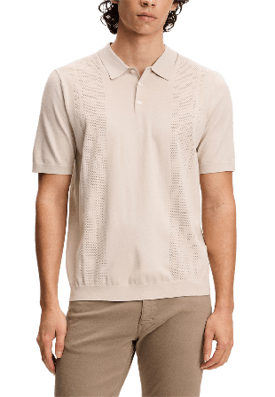 J.Lindeberg Reymond Seasonal Knit Polo Tröjor Herr Grå L