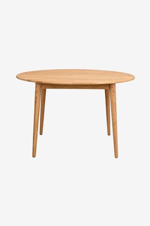 Rowico Home - Tyler spisebord rundt Ø120/165 - Natur - Spisebord - Fra Homeroom