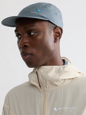 Klättermusen Ansur Five Panel Cap Unisex - Stone Blue - One Size