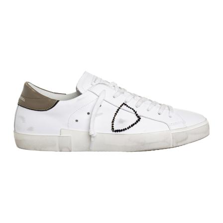 Philippe Model - Sneakers - Vit - Herr - Storlek: 43 Eu, Herr, Storlek: 43 EU