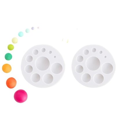 Dome Silikone Form Polymer Clay