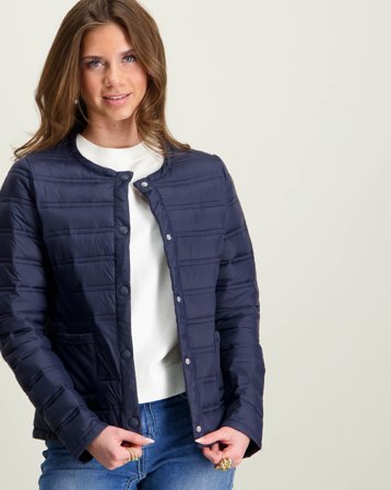 RYVLS Button Down Padded Jacket Blå Jakker Pige - Kids Brand Store