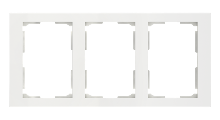 ELKO Plus Multiramme 3-hull polarhvit
