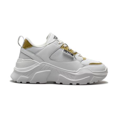 Versace Jeans Couture Sneakers 72Va3Sc2 Zs241 G03 , Wit , Dames , Maat: 39 EU