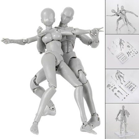2.0 Actionfigur Modell for Shf Body Kun Doll Pvc Body-chan Dx Set [dB}
