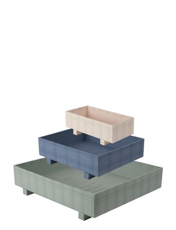 Tray Box Set Patterned The Organic Company