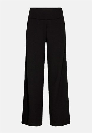 Soyaconcept - Trikåbyxa med vida ben - svart - för damer - S (38) - Cellbes